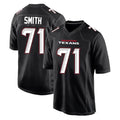 H.Texans #71 Braden Smith Player Carbon Black Fashion Home Game Gdoa Stitched Jerseys