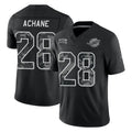 M.Dolphins #28 De'Von Achane Player Black Limited 2026 Salute to Service Home Game Gdoa Stitched Jerseys