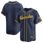 M.Brewers ## Brewers Blank Player Navy Home Limited Fdoa Stitched Jerseys