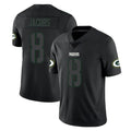 GB.Packers #8 Josh Jacobs Player Black Impact Limited Home Game Gdoa Stitched Jerseys