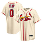 St. Louis Cardinals #0 Masyn Winn Player Cream Home Game Fdoa Stitched Jerseys