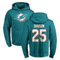 M.Dolphins #25 Tyrel Dodson Player Aqua LOGO Pullover Hoodies Limited Gdoa Stitched Jerseys