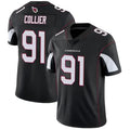 A.Cardinals #91 L.J. Collier Player Black Vapor Untouchable Elite Gdoa Stitched Jerseys