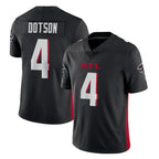 A.Falcons #4 Jahan Dotson Player Black Vapor Untouchable Limited Home Game Gdoa Stitched Jerseys