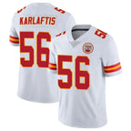 KC.Chiefs #56 George Karlaftis Player White Limited Vapor Untouchable Home Game Gdoa Stitched Jerseys