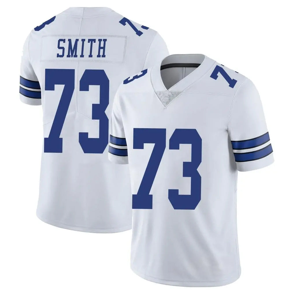 D.Cowboys #73 Tyler Smith Player White Vapor Untouchable Limited Home Game Gdoa Stitched Jerseys