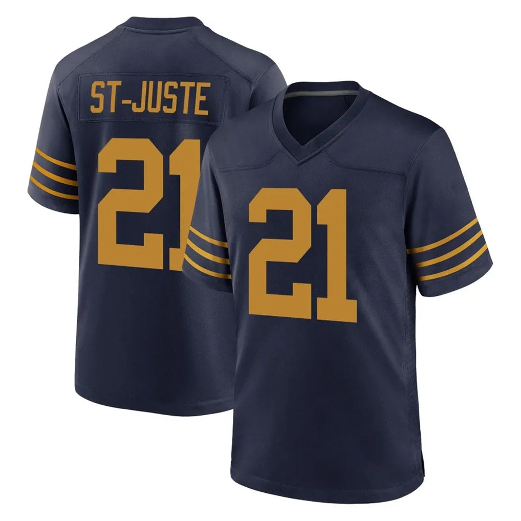 GB.Packers #21 Benjamin St-Juste Player Navy The 1923 Classic Home Game Gdoa Stitched Jerseys