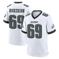 P.Eagles #69 Landon Dickerson Player White Game Home Gdoa Stitched Jerseys
