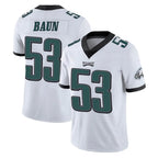 P.Eagles #53 Zack Baun Player White Limited Vapor Untouchable Home Game Gdoa Stitched Jerseys