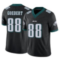 P.Eagles #88 Dallas Goedert Player Black Limited Vapor F.U.S.E. Home Game Gdoa Stitched Jerseys