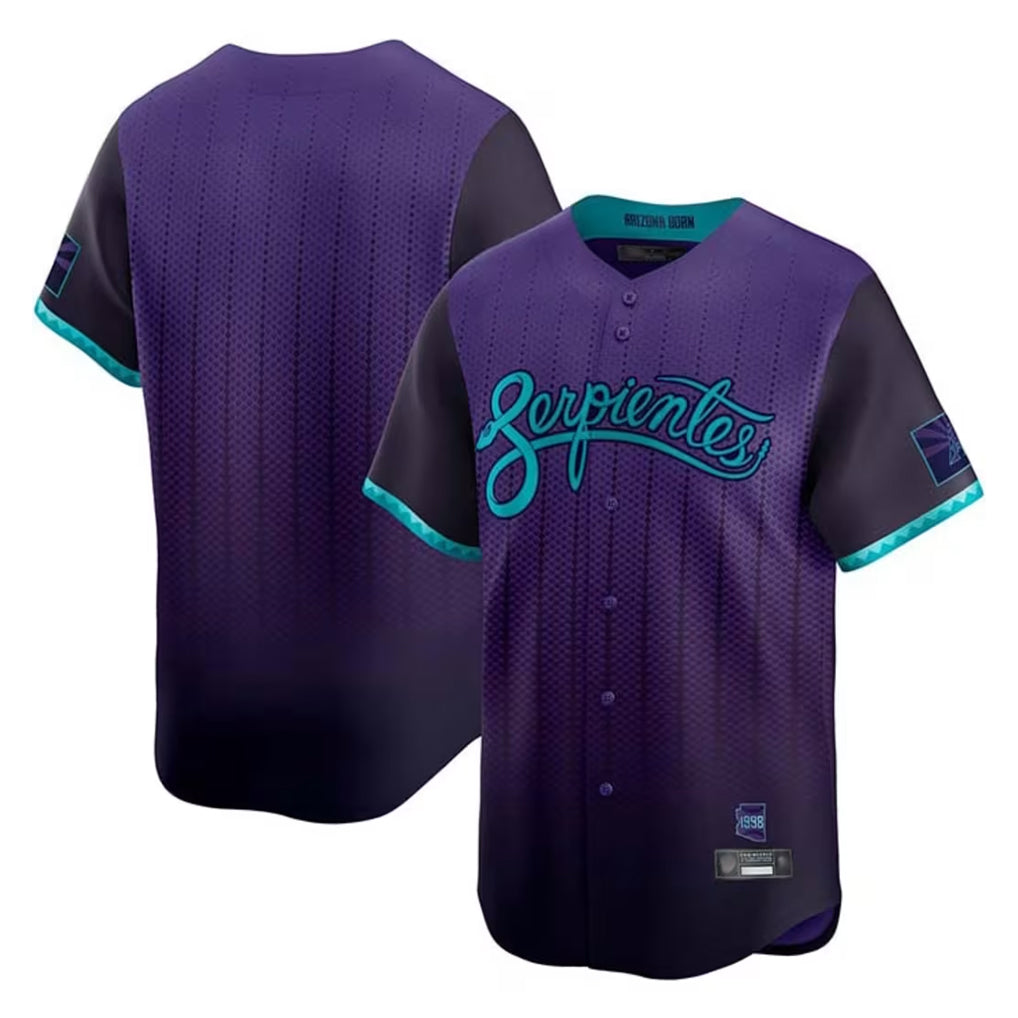 A.Diamondbacks ## Diamondbacks Blank Player Purple 2025 City Connect Limited Home Game Gdoa Stitched Jerseys