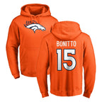 D.Broncos #15 Nik Bonitto Player Orange Pullover Hoodie Limited Ddoa Stitched Jerseys