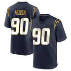 LA.Chargers #90 Akheem Mesidor Player Navy Home Game Stitched Jerseys