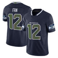 S.Seahawks #12 12th Fan Player Navy Rivalries Vapor Limited Home Game Gdoa Stitched Jerseys