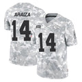 KC.Chiefs #14 Matt Araiza Player Arctic Camo Salute To Service Limited Game Gdoa Stitched Jerseys
