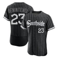 C.White Sox #23 Andrew Benintendi Player Black City Connect Limited Elite Home Gdoa Stitched Jerseys