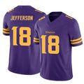 M.Vikings #18 Justin Jefferson Player Purple Limited Alternate Vapor F.U.S.E. Home Game Gdoa Stitched Jerseys