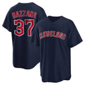 C.Guardians #37 Travis Bazzana Player Navy Game Home Gdoa Stitched Jerseys
