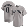 NY.Yankees #0 Marcus Stroman Player Gray Limited Home Fdoa Stitched Jerseys