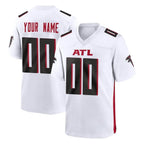 Custom A.Falcons White Home Game Any Name & Numbers Gdoa Stitched Jerseys