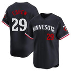 M.Twins #29 Rod Carew Player Navy Home Limited Fdoa Stitched Jerseys