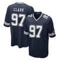 D.Cowboys #97 Kenny Clark Player Navy Home Game Gdoa Stitched Jerseys