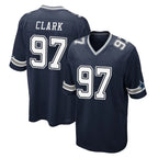 D.Cowboys #97 Kenny Clark Player Navy Home Game Gdoa Stitched Jerseys