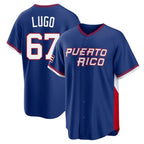 KC.Royals #67 Seth Lugo Player Navy 2026 World Classic Home Gdoa Stitched Jerseys