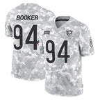 C.Bears #94 Austin Booker Player Arctic Camo Salute to Service Limited Gdoa Stitched Jerseys