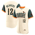 B.Orioles #12 Dylan Beavers Player Cream 2026 City Connect Limited Elite Home Game Gdoa Stitched Jerseys