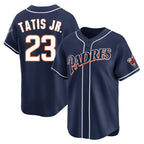 S.Diego Padres #23 Fernando Tatis Jr Player Navy Cooperstown Collection Limited Home Fdoa Stitched Jerseys