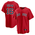 B.Red Sox #16 Jarren Duran Player Red Home Game Gdoa Stitched Jerseys