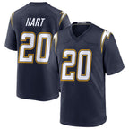 LA.Chargers #20 Cam Hart Player Navy Alternate Home Game Gdoa Stitched Jerseys