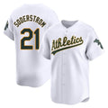 Athletics #21 Tyler Soderstrom player White Limited Home Stitched Jersey