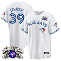 T.Blue Jays #39 Trey Yesavage Player White 2025 American League Limited All Fdoa Stitched Jerseys