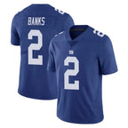 NY.Giants #2 Deonte Banks Player Royal Limited Vapor Untouchable Home Game Gdoa Stitched Jerseys