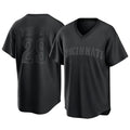 C.Reds #29 TJ Friedl Player Black T-shirt Game Home Gdoa Stitched Jerseys