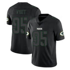 GB.Packers #95 Devonte Wyatt Player Black Impact Limited Home Game Gdoa Stitched Jerseys