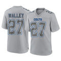 IN.Colts #27 Justin Walley Player Gray Atmosphere Fashion Home Game Gdoa Stitched Jerseys