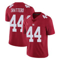 NY.Giants #44 Cam Skattebo Player Red Limited Vapor Untouchable Home Game Gdoa Stitched Jerseys