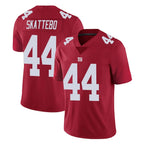 NY.Giants #44 Cam Skattebo Player Red Limited Vapor Untouchable Home Game Gdoa Stitched Jerseys