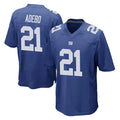 NY.Giants #21 Paulson Adebo Player Royal Home Game Gdoa Stitched Jerseys