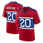 NY.Giants #20 Greg Newsome II Player Red Century Home Game Gdoa Stitched Jerseys