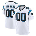 Custom C.Panthers White Home Game Any Name & Numbers Gdoa Stitched Jerseys
