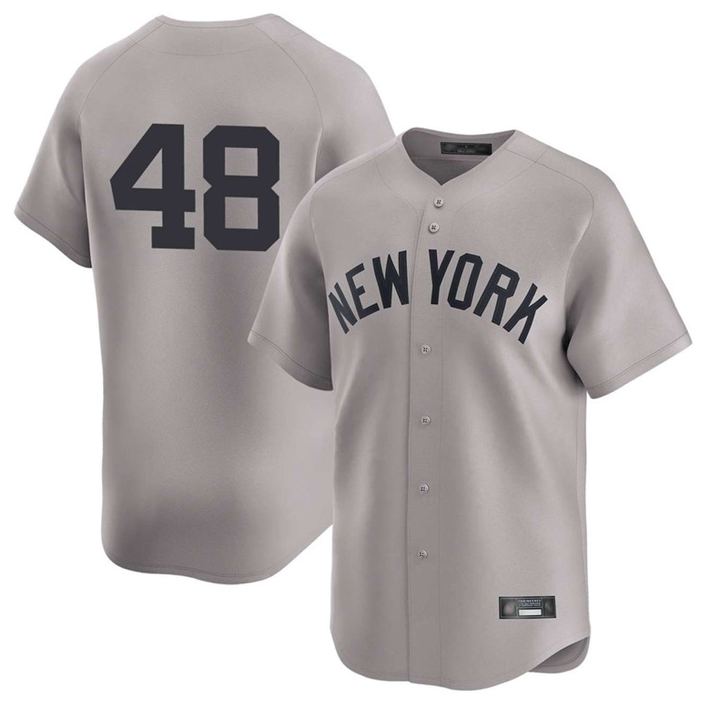 NY.Yankees #48 Paul Goldschmidt Player Gray Limited Home Fdoa Stitched Jerseys