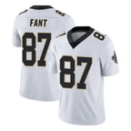 NO.Saints #87 Noah Fant Player White Limited Vapor Untouchable Home Game Gdoa Stitched Jerseys