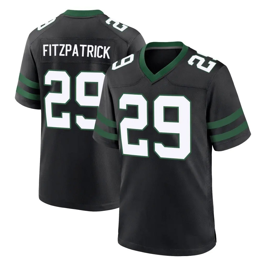 NY.Jets #29 Minkah Fitzpatrick Player Black Legacy Home Game Gdoa Stitched Jerseys
