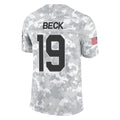 A.Cardinals #19 Carson Beck Player Camo Salute to Service Limited Home Gdoa Stitched Jerseys