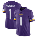 M.Vikings #1 Kyler Murray Player Purple Limited Vapor Untouchable Home Game Gdoa Stitched Jerseys