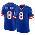 NY.Giants #8 Jevon Holland Player Royal Classic Home Game Gdoa Stitched Jerseys
